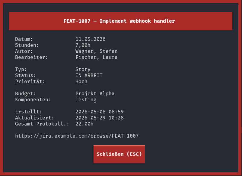 Ticket-Details (Beastie)